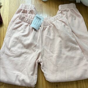 Brandy Melville NWT sweatpants - Light Pink